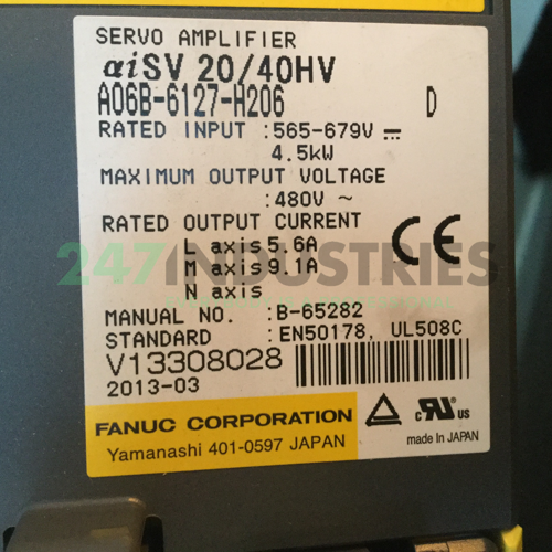 A06B-6127-H206 Fanuc Image 4