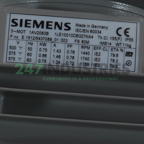 1LE1001-0DB32-7KA4 Siemens Image 2