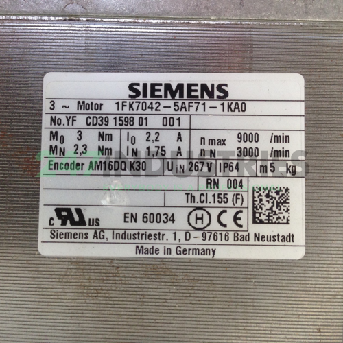 1FK7042-5AF71-1KA0 Siemens Image 2