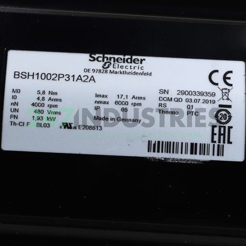 BSH1002P31A2A Schneider Electric Image 3