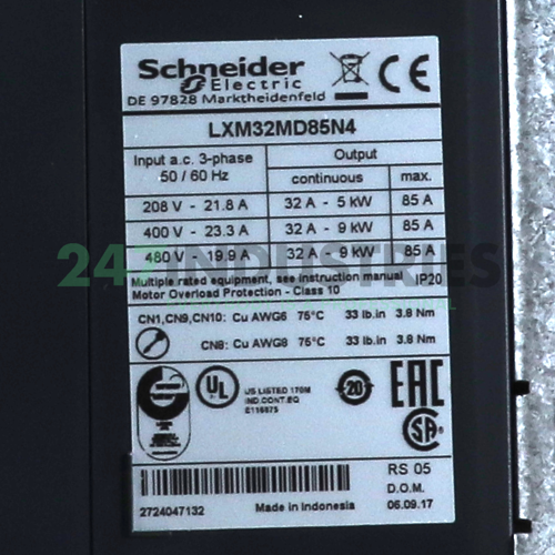 LXM32MD85N4 Schneider Electric Image 3