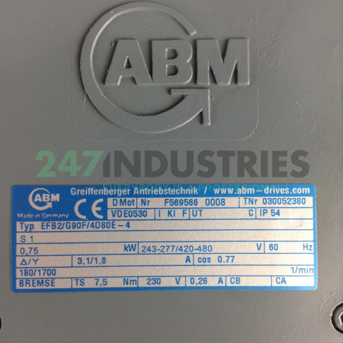 EFB2/G90F/4D80E-4 ABM Drives Image 2