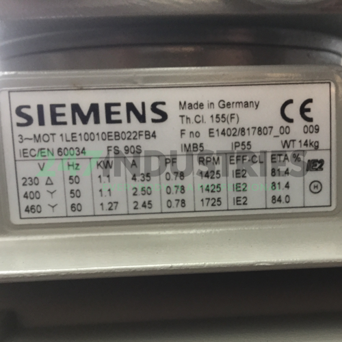 1LE1001-0EB02-2FB4 Siemens Image 4
