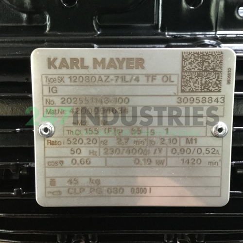 SK12080AZ-71L/4TFOL Karl Mayer Image 4