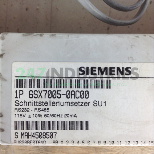 6SX7005-0AC00 Siemens Image 2