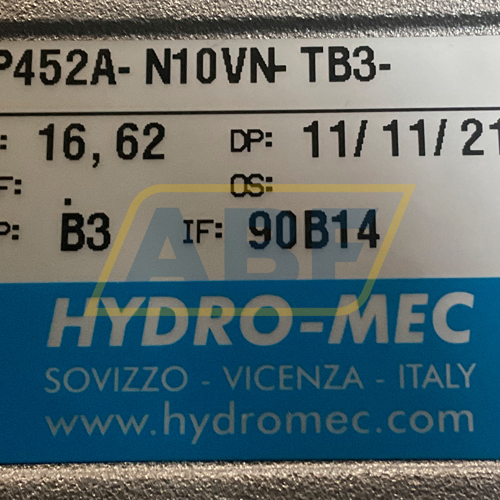 P452A-N10VN-TB3 Hydro-Mec