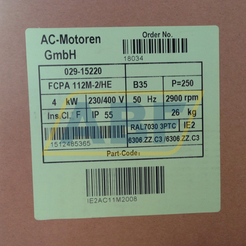 FCPA112M-2/HEB35 AC-Motoren GmbH
