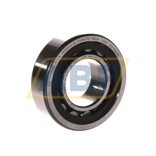 15mm Width Single Row High Capacity Metric FAG NUP205E-TVP2 Cylindrical Roller Bearing Two Piece 25mm ID 52mm OD Removable Inner Ring Normal Clearance Straight Bore 
