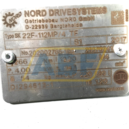 SK22F-112MP/4TF Nord Drive Systems