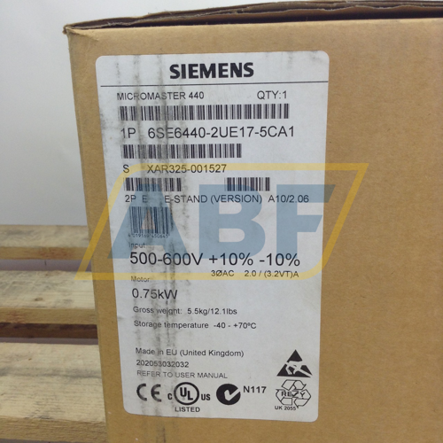 6SE6440-2UE17-5CA1 Siemens