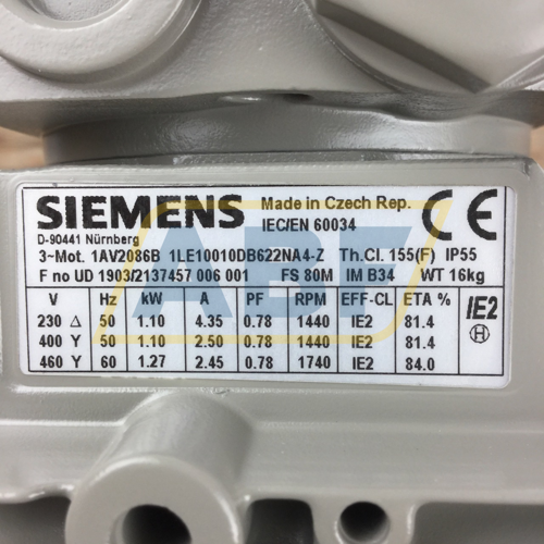 1LE1001-0DB62-2NA4-Z Siemens