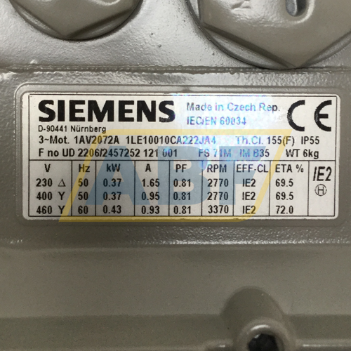 1LE1001-0CA22-2JA4 Siemens