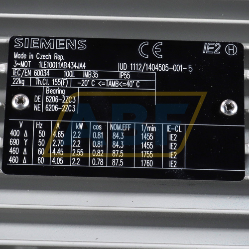 1LE1001-1AB43-4JA4 Siemens