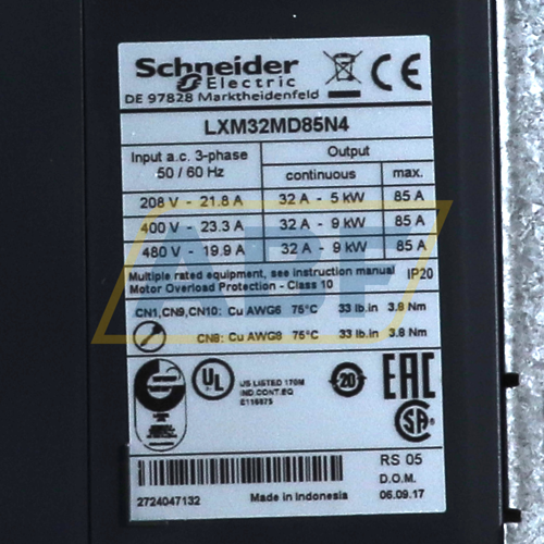 LXM32MD85N4 Schneider Electric