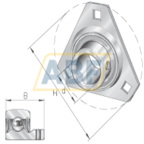 FLAN72-MSTR-FA125 INA