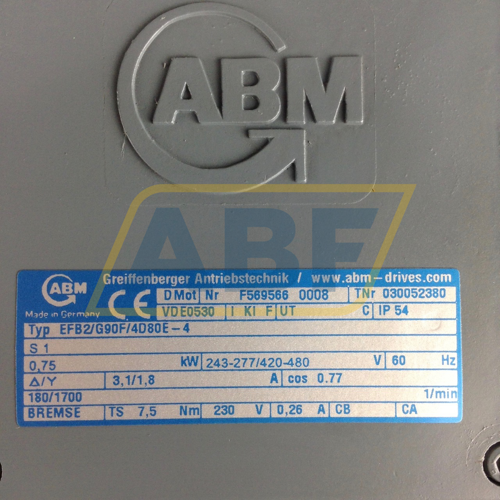 EFB2/G90F/4D80E-4 ABM Drives