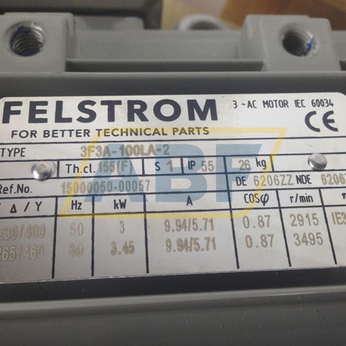 3F3A-100LA-2B35 Felstrom