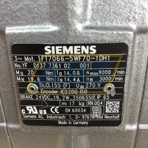 1FT7066-5WF70-1DH1 Siemens