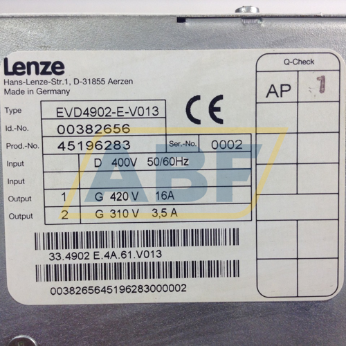 EVD4902-E-V013 Lenze