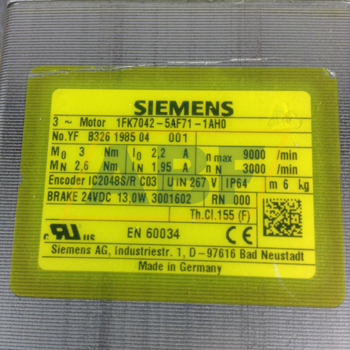 1FK7042-5AF71-1AH0 Siemens