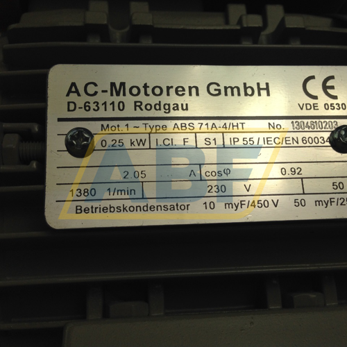 ABS71A-4/HTB3 AC-Motoren GmbH
