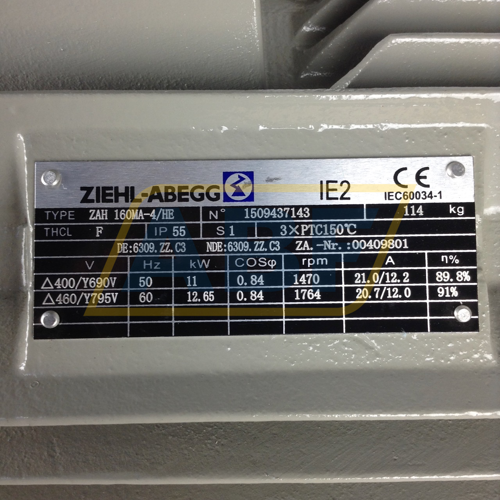 ZAH160MA-4/HE-B3 Ziehl-Abegg • ABF Store