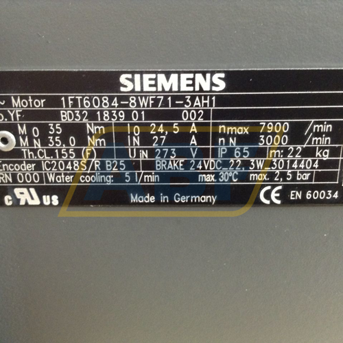 1FT6084-8WF71-3AH1 Siemens