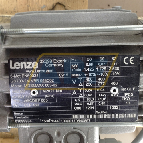 GST03-2M-VBR063C02 Lenze