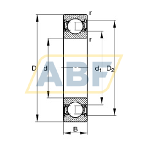 6207-2RSR-C3 FAG