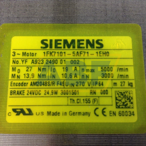 1FK7101-5AF71-1EH0 Siemens