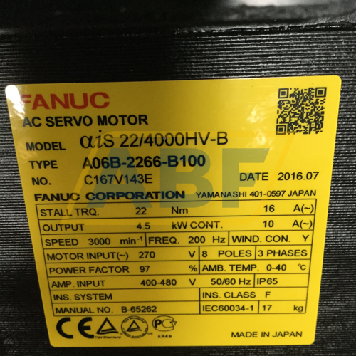 A06B-2266-B100 Fanuc