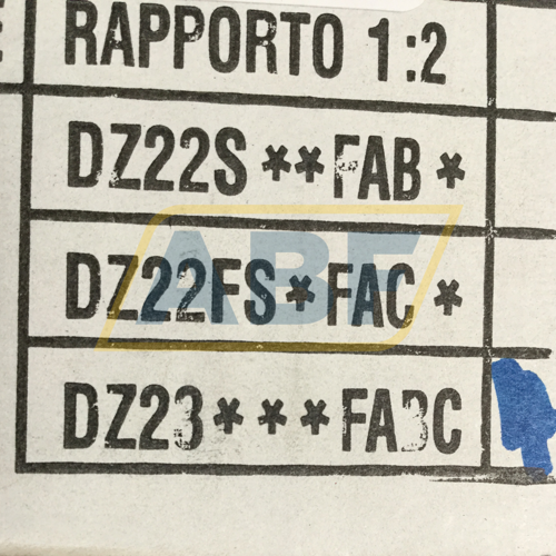 DZ-23-3FABC DZ Trasmissioni