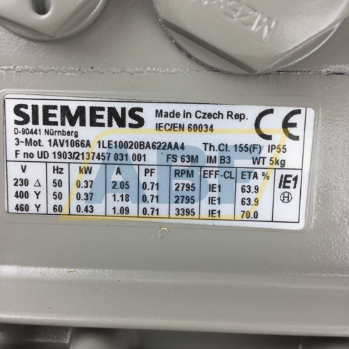 1LE1002-0BA62-2AA4 Siemens