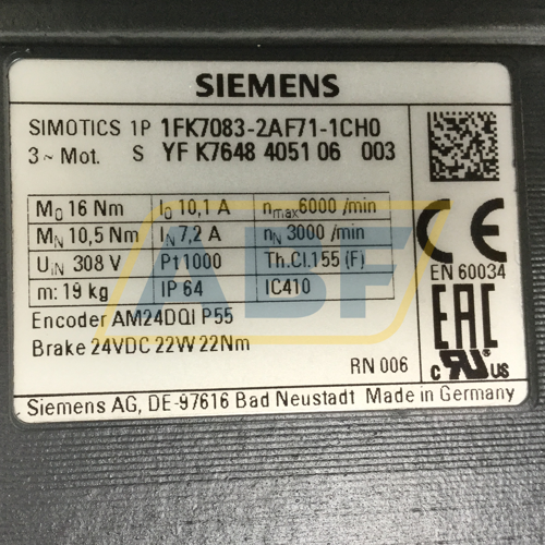 1FK7083-2AF71-1CH0 Siemens
