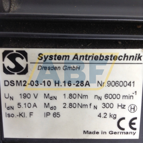 DSM2-03-10H16-28A System Antriebstechnik