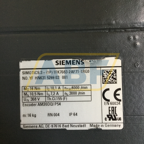 1FK7083-2AF71-1RG0 Siemens