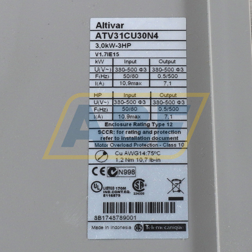 ATV31CU30N4 Schneider Electric