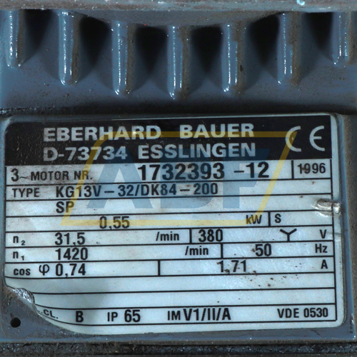 KG13V-32/DK84-200 Bauer