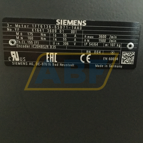 1FT6136-6SB71-1AA0 Siemens