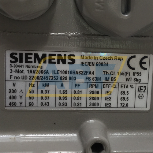 1LE1001-0BA62-2FA4 Siemens