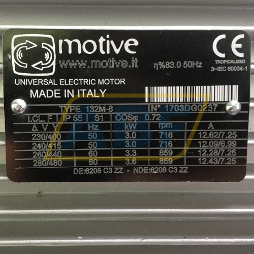 132M-8-B3 Motive Srl