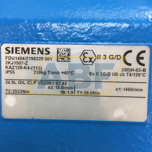 2KJ1507-6GA00-0FW1 Siemens