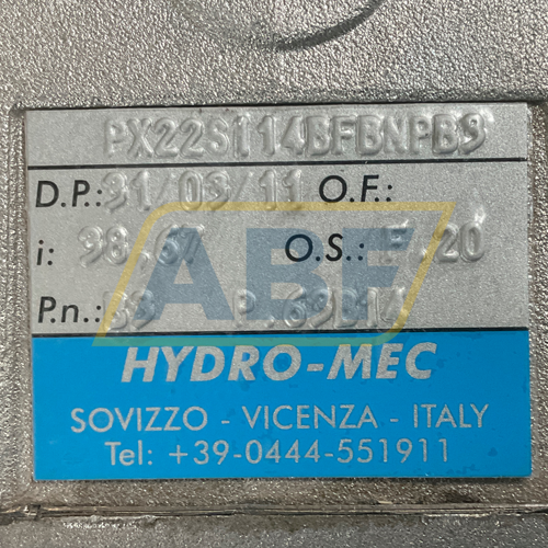 PX22SI14-BFBN-PB3 Hydro-Mec