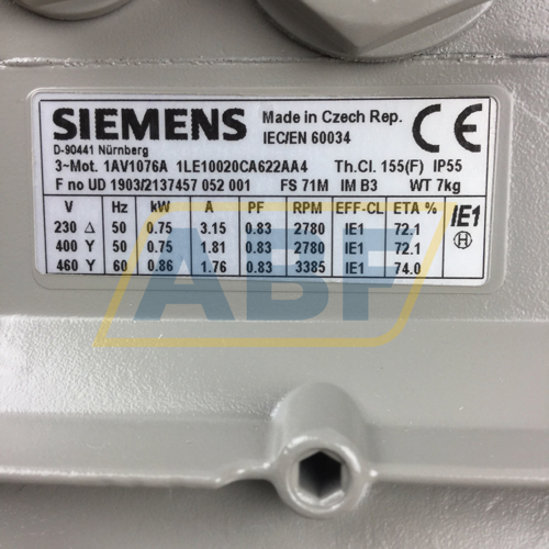 1LE1002-0CA62-2AA4 Siemens