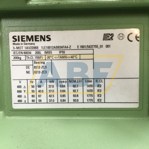1LE1001-2AB63-4FA4-Z Siemens