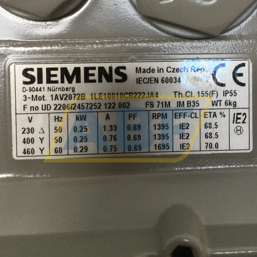 1LE1001-0CB22-2JA4 Siemens