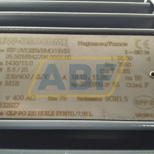 K97DV132S4/BMG/HR/IS SEW-EURODRIVE