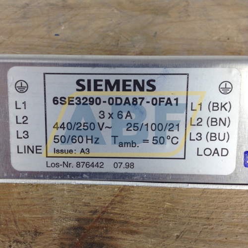 6SE3290-0DA87-0FA1 Siemens