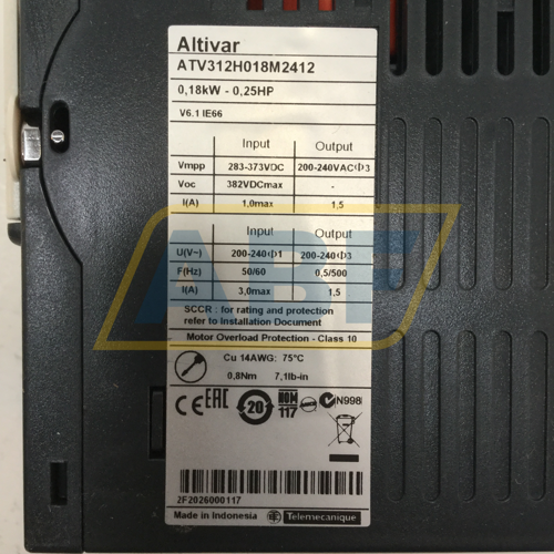 ATV312H018M2412 Schneider Electric