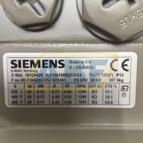 1LE1001-0BB22-2AA4 Siemens